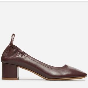 Everlane The Day Heel in Oxblood size 9.5